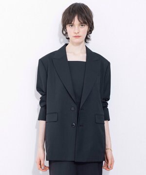 【Nave・セットアップ可】ウールポリエステルツイルジャケット