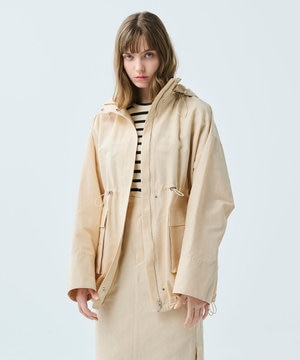 【撥水】【uncrave WHITE】プルーフグログラン ブルゾン