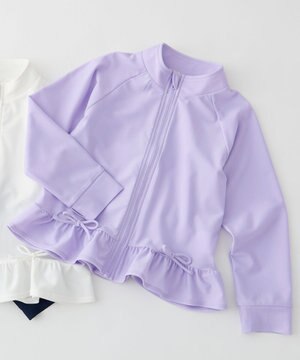  【UVカット】フリルラッシュガード