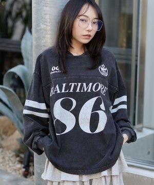  【ユニセックス着用ITEM】ナンバリングT（長袖）