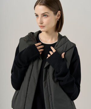  カシミヤブレンド ニットグローブ