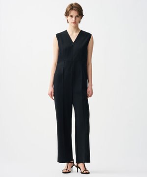  ダブルフェイスジャージー オールインワン