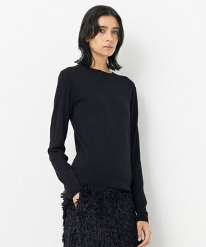 【Nave・手洗い可】リュクスウール クルーネックニット