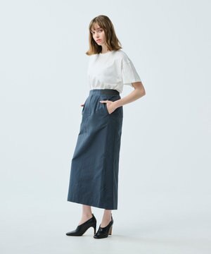 【撥水】【uncrave WHITE】プルーフグログラン スカート