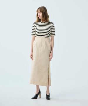 【撥水】【uncrave WHITE】プルーフグログラン スカート