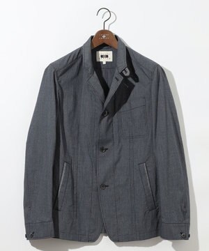  夏ブルゾン【キングサイズ・JAPANファブリック/清涼/軽量】ダブルワッシャーストレッチ ブルゾン