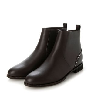  <ing>スタッズデザインショートブーツ