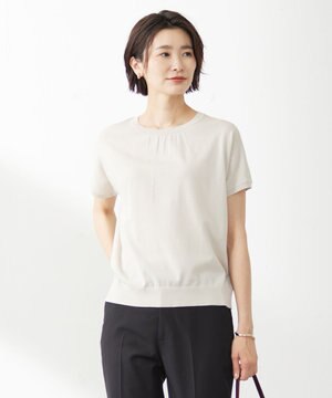 洗える・抗菌防臭】Pattern シャドーボーダー ニット Tシャツ / J.PRESS LADIES | ファッション通販  【公式通販】オンワード・クローゼット