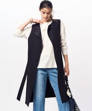  ハイカウントライトクロス ジレ