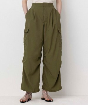 【ReNAVE・洗える/撥水加工/接触冷感/UVケア/セットアップ】ナイロンタスラン カーゴパンツ