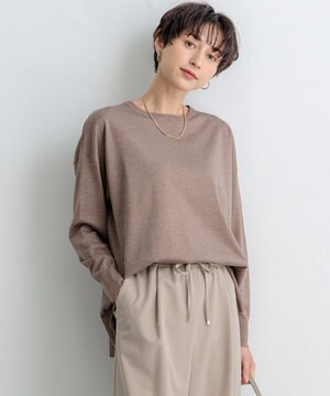  【洗える】オータムシャイニー  ニット