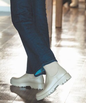 【UNISA/ウニサ】サイドゴアショートレインブーツ