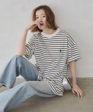  【ユニセックス着用ITEM】別注USPOLO　ヘビーウエイトBIGT（S）