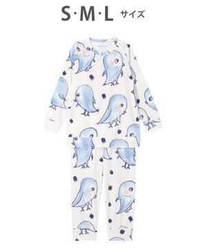  ツモリチサト パジャマ 長袖 長ズボン ルームウェア マイクロフリース素材 あたたかい 上下セット 冬 tsumori chisato SLEEP UDW441 /ワコール