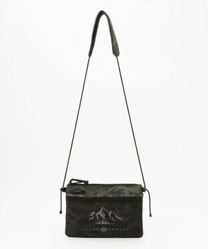  【UNISEX】ECO撥水 3Ｄエンボスストレッチ サコッシュ