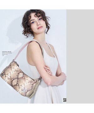  スネーク型押し/ソフトワンショルダー