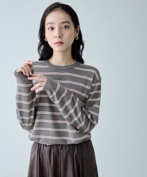  マルチボーダーニット