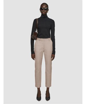  ギャバジンストレッチ　スリムストレートトラウザーズ