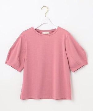  プレーティングジャージーアーモンドスリーブ カットソー