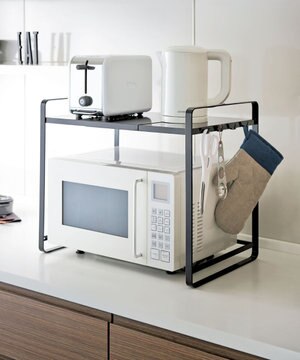  伸縮レンジラック タワー ブラック