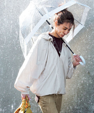 【撥水/花粉ガード】ポケかるアウター ショート