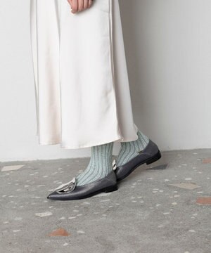  【2WAY】折り曲げリブソックス