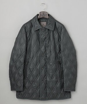 【仕事で着用可】ブライトシャンブレー キルティング ドレスダウン