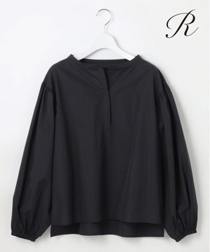  【R(アール)】THOMAS MASON ボリュームスリーブ ブラウス