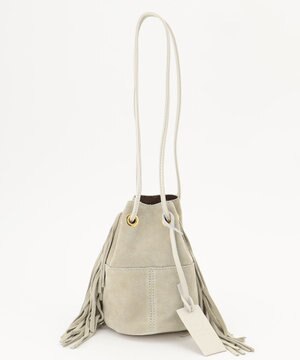 MARCOMASI フリンジ巾着 バッグ