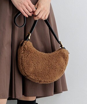  【VIOLAd'ORO】ボア ワンショルダーバッグ