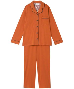  【綿100％】フライスパジャマ　ＭＡＤＥ　ＷＩＴＨ　ＬＩＢＥＲＴＹ　ＦＡＢＲＩＣ