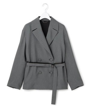  【WEB＆一部店舗限定】 SerikaWorsted トレンチ型ショートコート