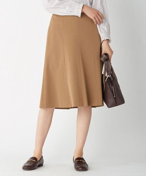  【スーツ対応】T／Rアルガンシルク スカート