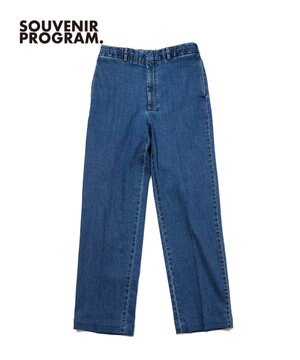  【J.PRESS ORIGINALS】【UNISEX】Washed Piped Stem DENIM