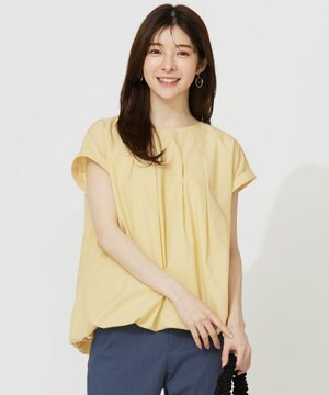  【洗える】バルーン ブラウス