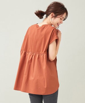  【接触冷感】秋メキバックフレア カットソー