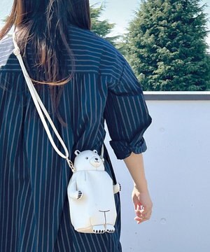  1155【シロクマ＆ペンギン】EU.ウイズルー.ファンファンアニマル-A