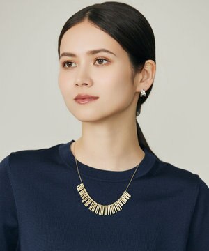  フリンジメタル ネックレス