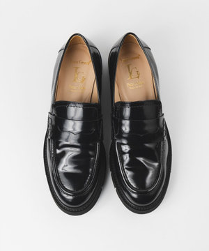 【LucaGrossi/ルカグロッシ】厚底コインローファー/K578M-US