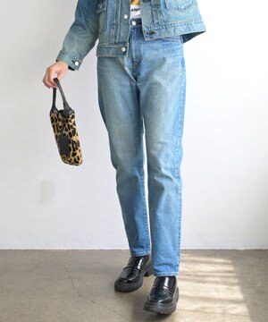  modern tapered 腰回りユッタリ テーパードシルエットデニム
