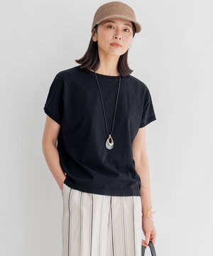 【洗える/好評につき新色追加】レーヨンポリエステルストレッチ プルオーバー ニット