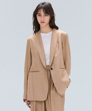  【Oggi 11月号掲載】COBURN / シルク混ショールカラージャケット