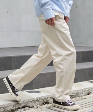  【ユニセックス着用ITEM/XSSMLサイズ展開/ウエストゴム】ユルフィットコットンイージーパンツ