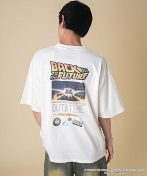  【新柄追加/BACK　TO　THE　FUTUR/ユニセックス着用ITEM/SMLサイズ展開】BACK　TO　THE　FUTURE　グラフィックT（S）