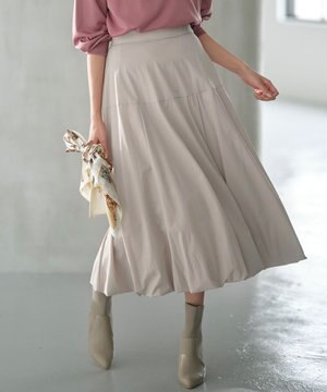  【洗える】バルーン スカート