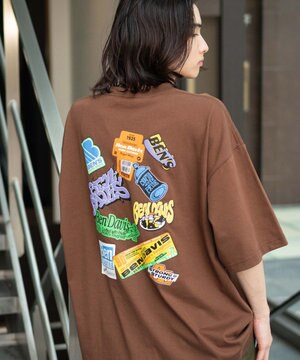  【ユニセックス着用ITEM/SMLサイズ展開】別注BENDAVISクールタッチグラフィックT（SS）