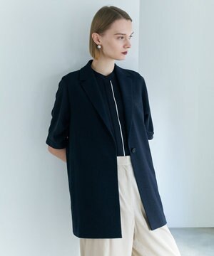  ミックスブッチャー バックスリットジレ