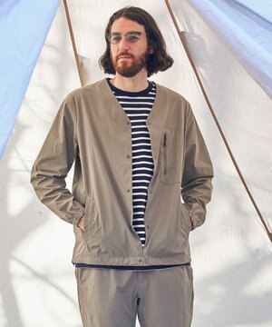 【UNISEX】撥水加工 フレックスカーディガン