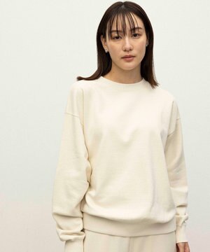  【ReNAVE】スーピマ裏毛　クルーネック