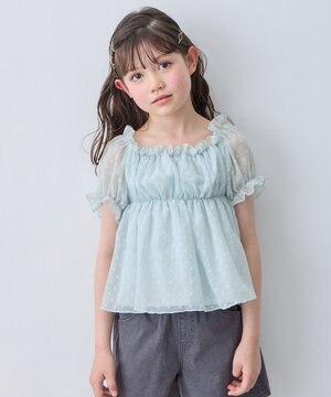  【一部店舗/WEB先行販売アイテム】2WAY シアードビーブラウス